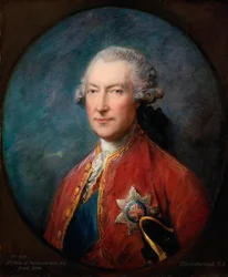 Portrait of Hugh Smithson (Percy), 1st Duke of Northumberland (1714-1786), former Lord Lieutenant of Ireland