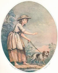 A Blind Girl of Rome, c18th century