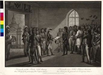 Tadeusz Kosciuszko and the Polish Aristocrats Poll of Czar Paul I Their Liberty Back