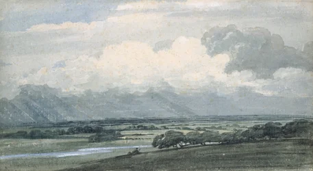 Landscape with Stormy Sky, c.1800