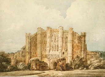 West view of Thornton Abbey, Lincolnshire, c.1794