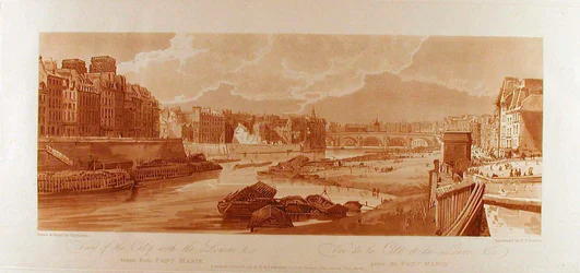 View of the City with the Louvre Taken from Pont-Marie