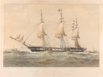 Clipper ship Essex 1100 Tons