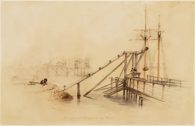 Clarence Drops on the Tees