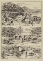 Fishing Sketches on the Dodder, Ireland
