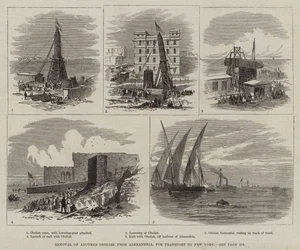 Removal of another Obelisk from Alexandria, for Transport to New York