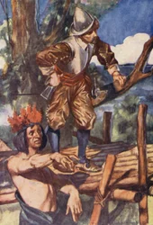 Illustration for the Life of Sir Francis Drake