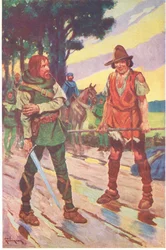 "Not I," Returned the Beggar. "The Fight Was None of My Choosing".