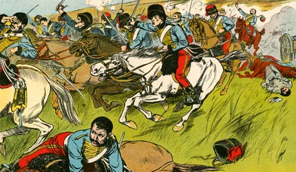 The charge of the Light Brigade
