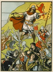 Wallace Directing His Soldiers