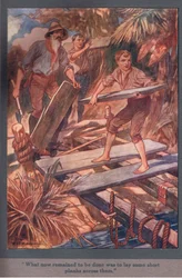 What Now Remained to Be Done Was to Lay Some Short Planks Across Them