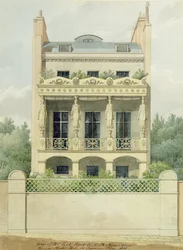 View of the Back Front of Henry Phillip Hope