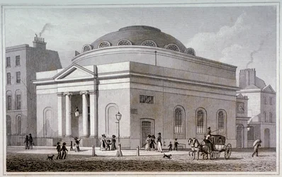 Albion Chapel, London, c1827