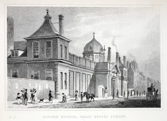 British Museum, Great Russell Street, from 