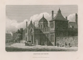 British Museum at Montague House
