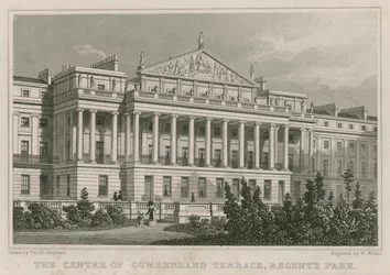 Centre of Cumberland Terrace, Regent