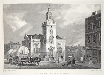 Church of St Mary, Whitechapel, from 