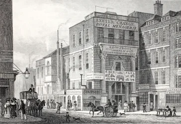 Exeter Change, Strand, from 