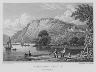 Kinfauns Castle, Perthshire (engraving)