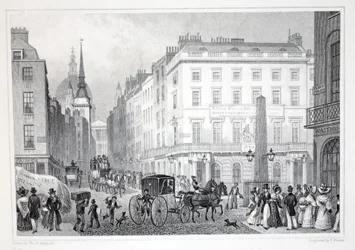 Ludgate Hill, from Fleet Street, from 