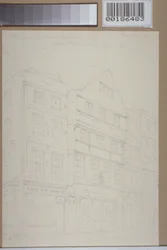 View of Old Houses in Chancery Lane