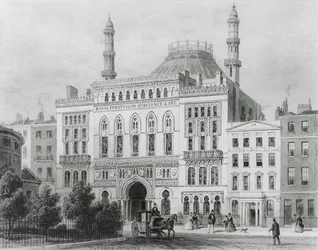 View of the Royal Panopticon of Science and Art, 1825