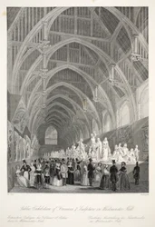 Westminster Hall, from 