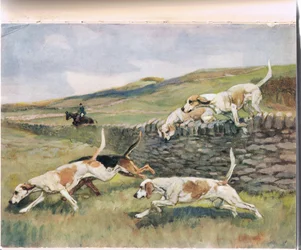 Crossing the Wall, illustration from 