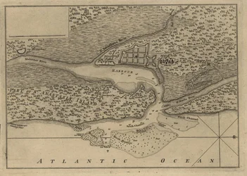 Plan of the Town and Harbour of St. Augustine