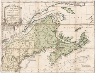A Map of Nova Scotia