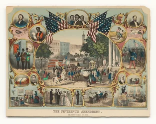 The Fifteenth Amendment. Celebrated May 19th 1870