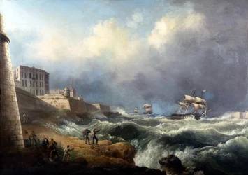 View of Entrance to Grand Harbour