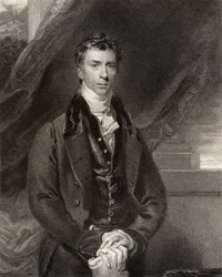 Henry Peter Brougham, 1st Baron Brougham and Vaux, engraved by H. Robinson, from 