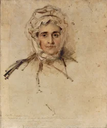 Portrait of Lucy Lawrence, the artist