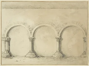 Arches and columns in Mereweather