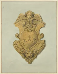 Arms of Newton over Gateway of Barr