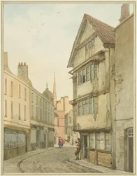 Back Street, looking north towards Baldwin Street