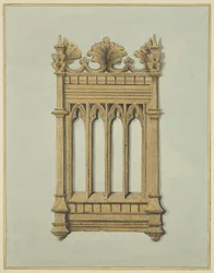 Fragment of Carved Oak from Old Tuckers