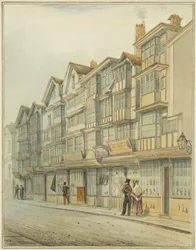 Looking up Broad Street