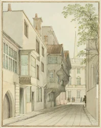 Looking up Small Street towards the Exchange