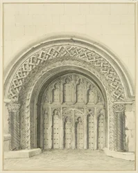 Smaller Arched Gateway Adjoining the Deanery of Bristol Cathedral