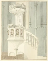 Stone Pulpit of Bristol Cathedral