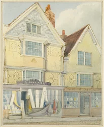 Two old Houses on the North Side of Castle Street