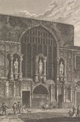 View of the Chapel of St. Magdelen, Guildhall