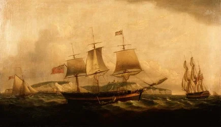 Shipping off Dover