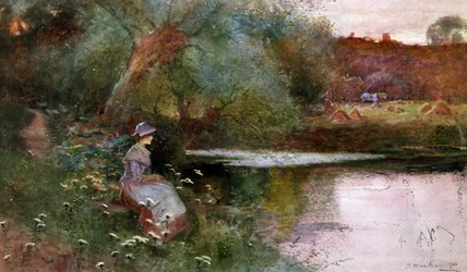 At Hampton Lucy, Warwickshire