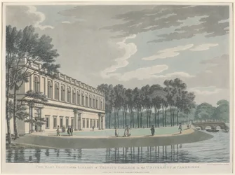 The East Front of the Library of Trinity College