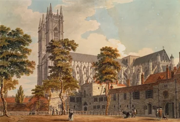 Westminster Abbey From The Schools