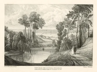 View Near the Rotunda, Woolwich, London