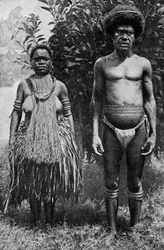 Grief for the Dead Shown by Hempen Halters, New Guinea